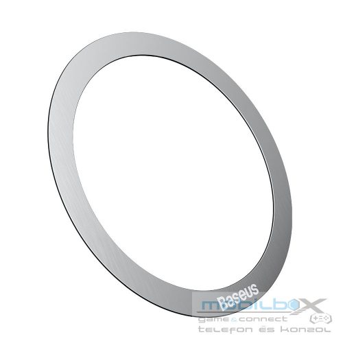 BASEUS universal round plate compatible with MagSafe PCCH000012 2 pcs silver