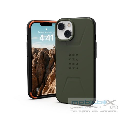 ( UAG ) Urban Armor Gear Civilian for IPHONE 14 PLUS green