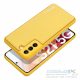 LEATHER case for SAMSUNG A23 5G yellow