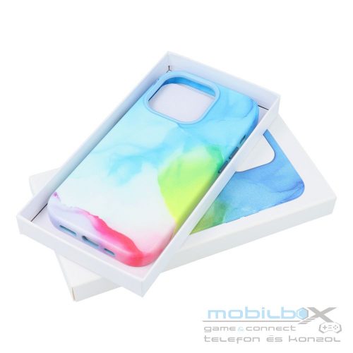 LEATHER MAG COVER case for IPHONE 13 Pro color splash