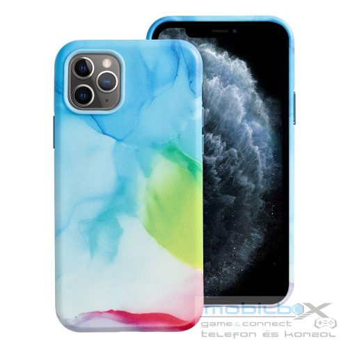 LEATHER MAG COVER case for IPHONE 11 Pro color splash