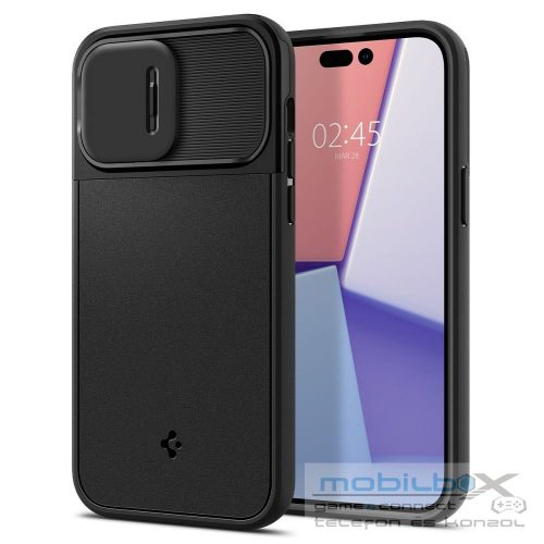 SPIGEN case OPTIK ARMOR MAG case for IPHONE 14 Pro black