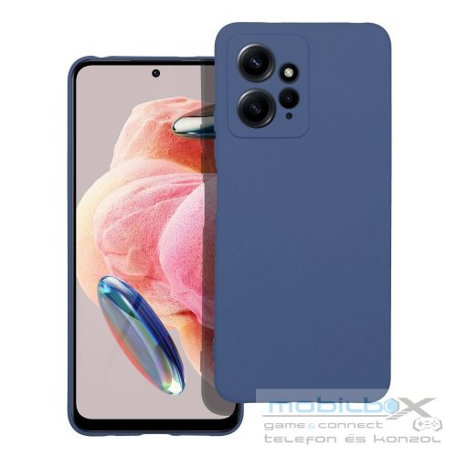 SILICONE case for XIAOMI Redmi Note 12 4G blue