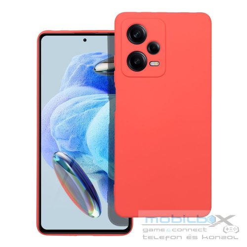 SILICONE case for XIAOMI Redmi Note 12 Pro 5G peach