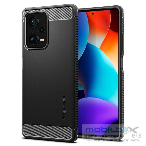 SPIGEN case RUGGED ARMOR case for XIAOMI Redmi Note 12 Pro Plus 5G matte black