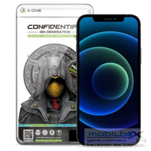 X-ONE Extreme Shock Eliminator 4th gen. Privacy - for iPhone 14 Pro