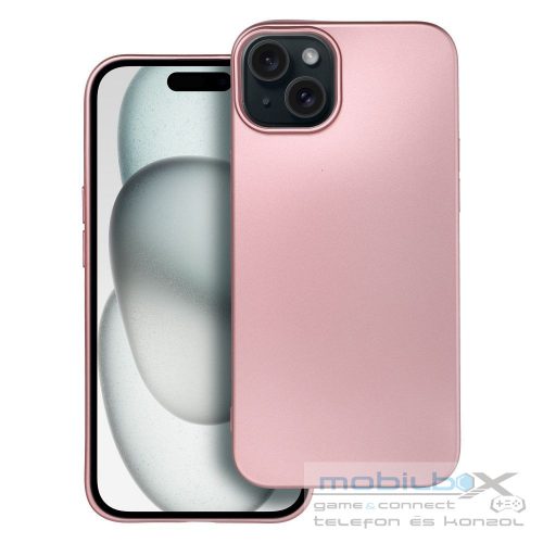 METALLIC Case for IPHONE 15 Plus pink