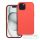 SILICONE case for IPHONE 15 peach