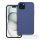 SILICONE case for IPHONE 15 Plus blue