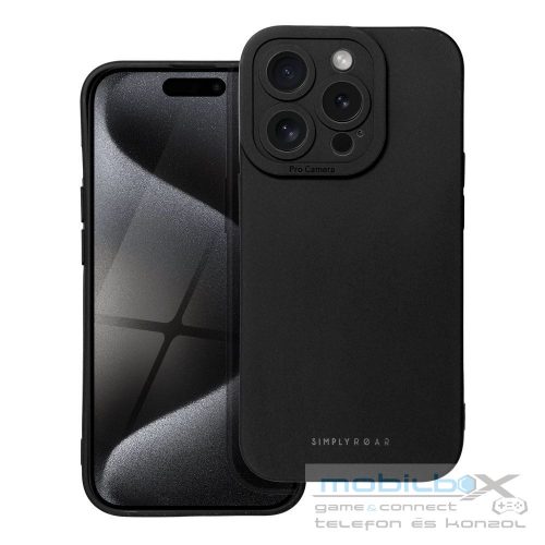 ROAR case LUNA for IPHONE 15 Pro Black