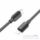 HOCO cable Type C to Lightning PD 2,4A 20W X96 1 m black