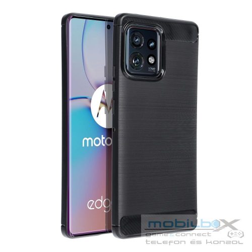 CARBON case for MOTOROLA EDGE 40 Pro black