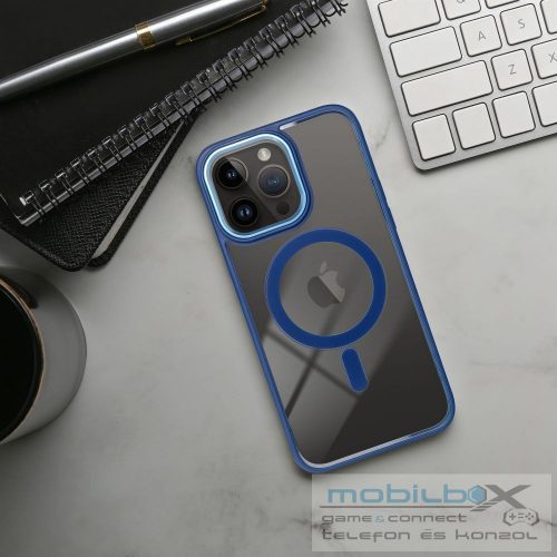 COLOR EDGE MAG COVER case compatible with MagSafe for IPHONE 11 navy blue