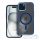 COLOR EDGE MAG COVER case compatible with MagSafe for IPHONE 15 navy blue