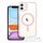 COLOR EDGE MAG COVER case compatible with MagSafe for IPHONE 11 pink