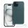 MATT case for IPHONE 15 dark green