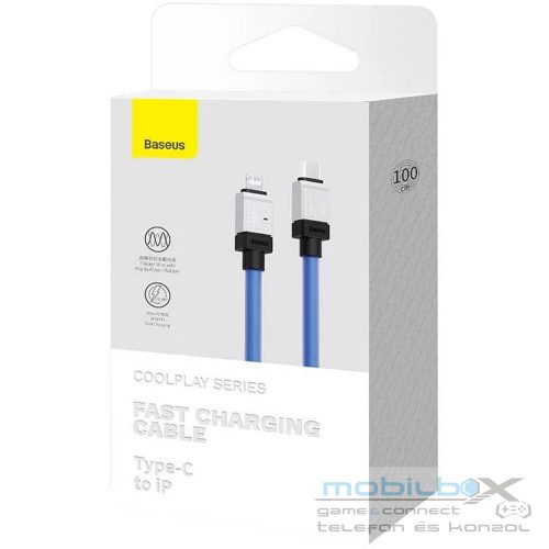 BASEUS cabel Type C to Lightning PD 20W Coolplay CAKW000003 1 m blue