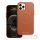 ROAR case LEATHER MAG compatible with MagSafe for IPHONE 12 Pro Brown