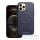 ROAR case LEATHER MAG compatible with MagSafe for IPHONE 12 Pro Max navy