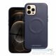 ROAR case LEATHER MAG compatible with MagSafe for IPHONE 12 Pro Max navy