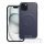 ROAR case LEATHER MAG compatible with MagSafe for IPHONE 15 Plus navy