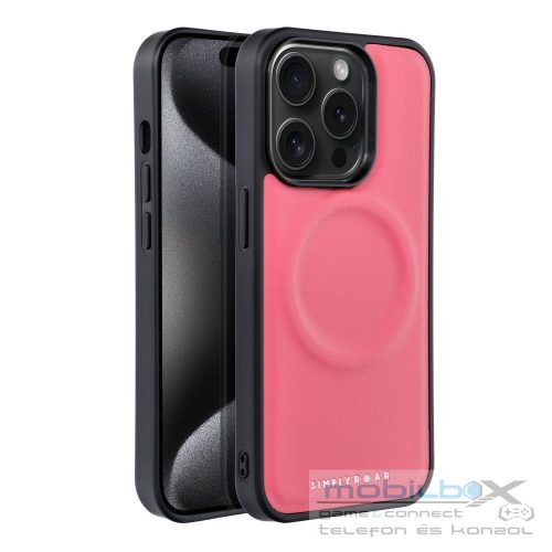 ROAR case MAG MORNING for IPHONE 15 Pro hot pink