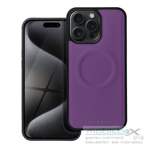 ROAR case MAG MORNING for IPHONE 15 Pro Max purple