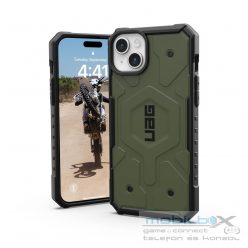   ( UAG ) Urban Armor Gear Pathfinder compatible with Magsafe for IPHONE 15 PLUS olive