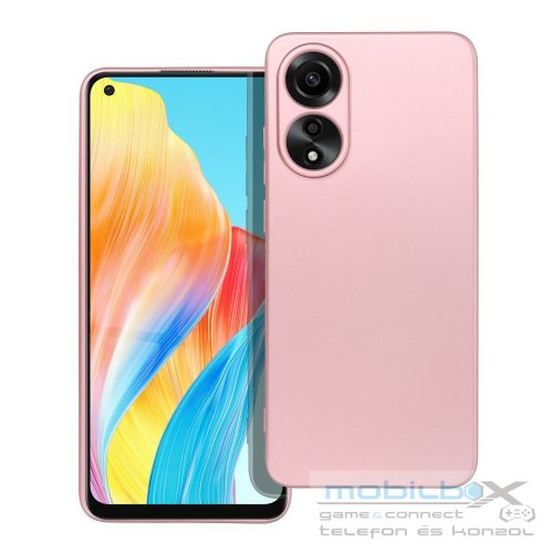 METALLIC Case for OPPO A78 4G pink