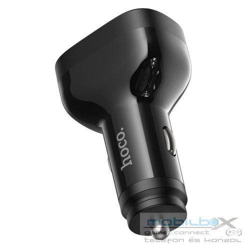 HOCO car charger 2 x USB A + 2 x Typ C PD QC 72W NZ11 black