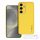 LEATHER case for SAMSUNG S24 yellow