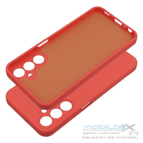 SILICONE case for SAMSUNG A25 5G peach