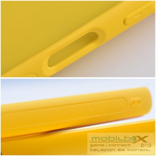 LEATHER case for SAMSUNG S23 FE yellow