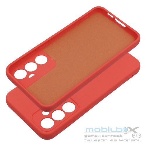 SILICONE case for SAMSUNG S23 FE peach