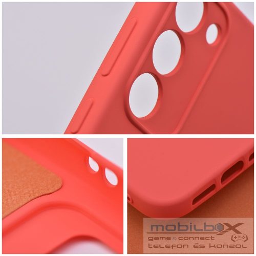 SILICONE case for SAMSUNG A05 peach