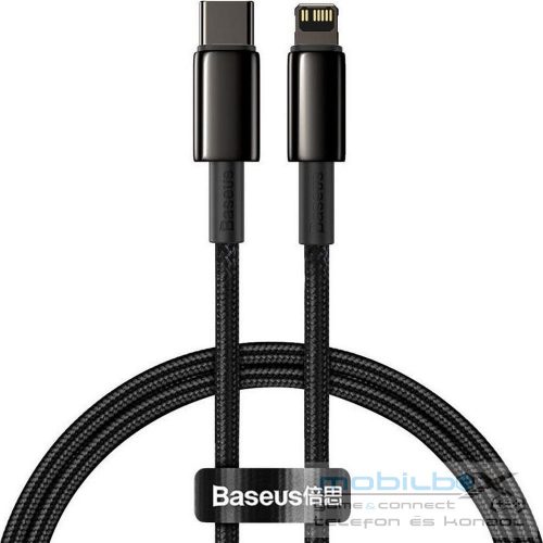 BASEUS cable Type C to Lightning PD 20W Tungsten Gold CATLWJ-01 2 m black