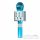 Multimedia karaoke microphone CR58 blue