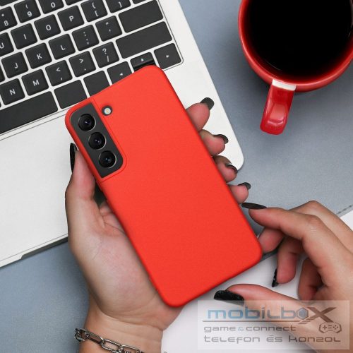 SILICONE case for SAMSUNG A55 5G peach