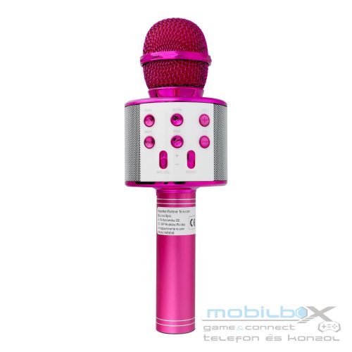 Multimedia karaoke microphone CR58S HQ pink