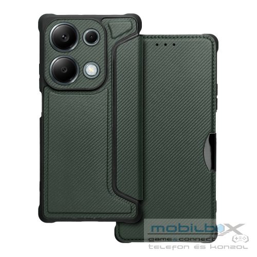 RAZOR Book for XIAOMI Redmi Note 13 Pro 4G / POCO M6 Pro 4G dark green