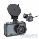 HOCO car camera with screen 3" + rear camera1080P/30fps DV6 iron gray