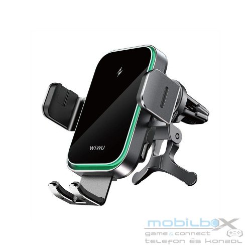 WiWU - Universal Air Vent Car Phone Mount-Holder CH313 with Wireless Charging 15W