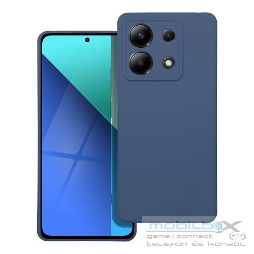 SILICONE case for XIAOMI Redmi Note 13 5G blue