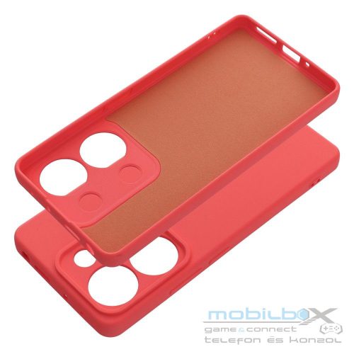 SILICONE case for XIAOMI Redmi Note 13 Pro 4G peach