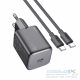 HOCO wall charger Type C + cable Type C to Type C QC PD 20W N40 black