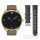 HOCO smartwatch with call function AMOLED Y22 champagne gold