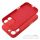 SILICONE MAG COVER case compatible with MagSafe for IPHONE 16 Pro red