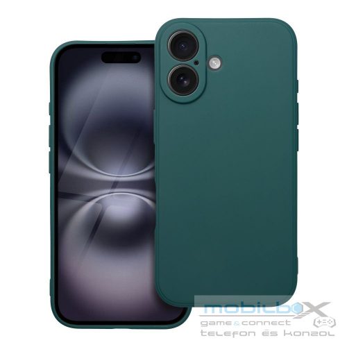 MATT case for IPHONE 16 dark green