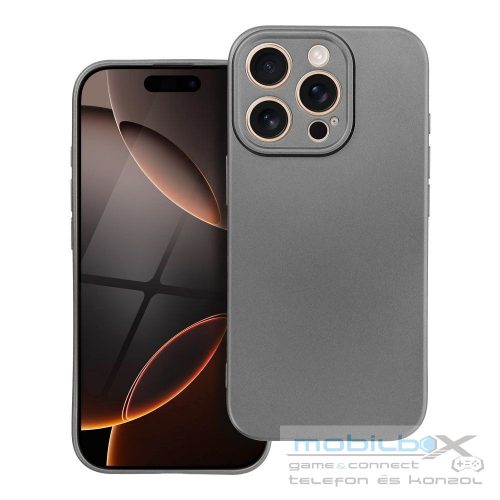 METALLIC Case for IPHONE 16 Pro grey