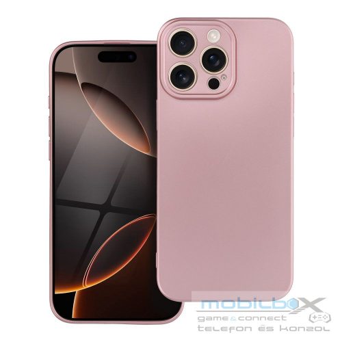 METALLIC Case for IPHONE 16 Pro Max pink